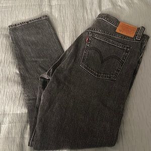 Levi’s 501’s black skinny jeans. W 30 L 28. New without tags. Button fly.